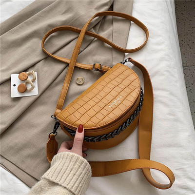 Σύγχρονη έκο δερμάτινη τσάντα από δέρμα οικολογικό με μακρύ και κοντό χερούλι