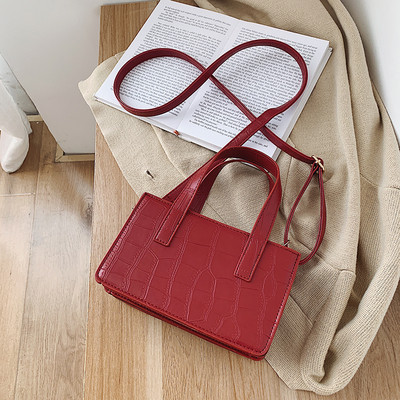 Moodne ökonahast pikkade ja lühikeste sangadega naistekott - kaks mudelit