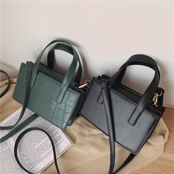 Moodne ökonahast pikkade ja lühikeste sangadega naistekott - kaks mudelit