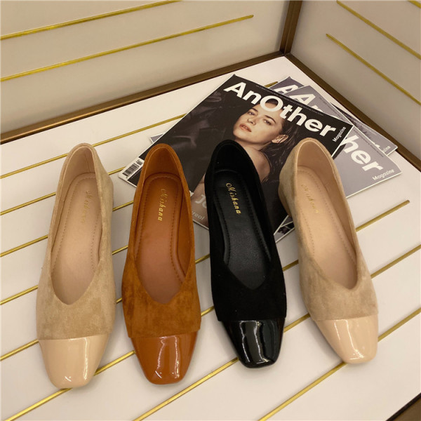 Naiste vabaaja mokassiinid ökoseemisnahast ja puhtast nahast mudelist