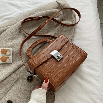 Kaasaegne naiste kott-tüüpi pika sangaga ökonahast kohver