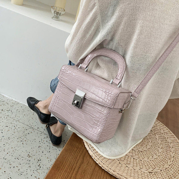 Kaasaegne naiste kott-tüüpi pika sangaga ökonahast kohver