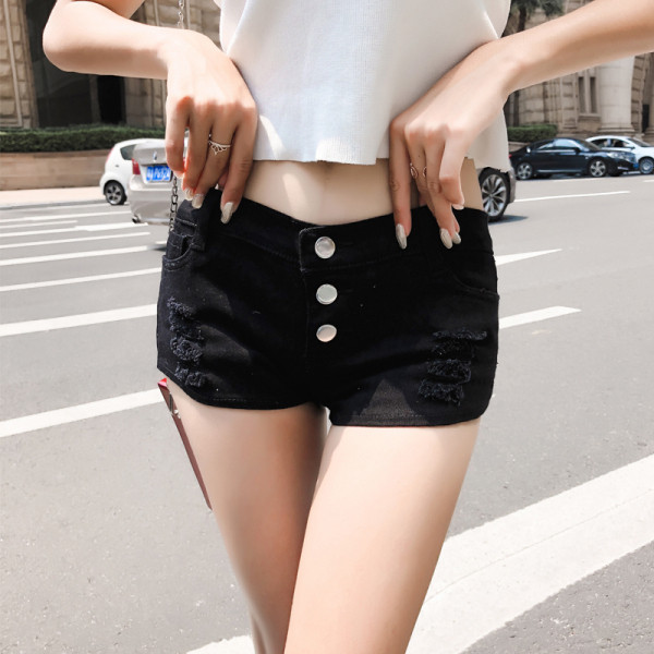 Új modell rövid farmer alacsony derékú modellel