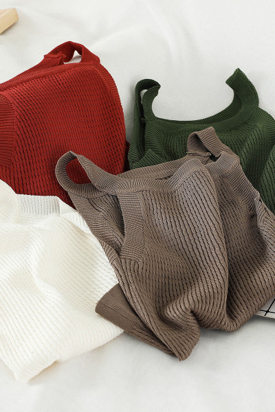 Naiste vabaaja trikotaaž ovaalse kaelusega trikotaaž