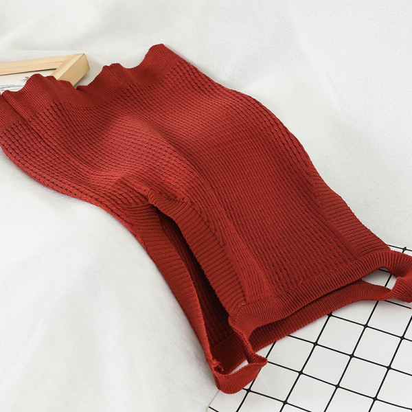 Naiste vabaaja trikotaaž ovaalse kaelusega trikotaaž