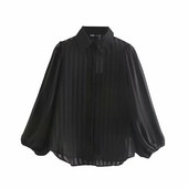 Uus mudel naiste lõikega šifoonist särk