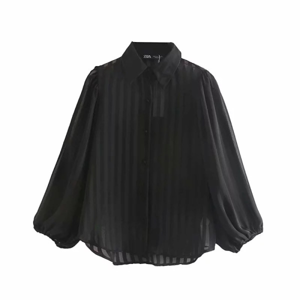 Uus mudel naiste lõikega šifoonist särk