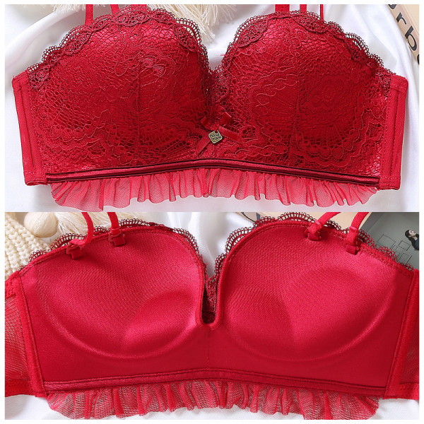 Naiste igapäevane komplekt kaheosalisest pitsiga aluspesust