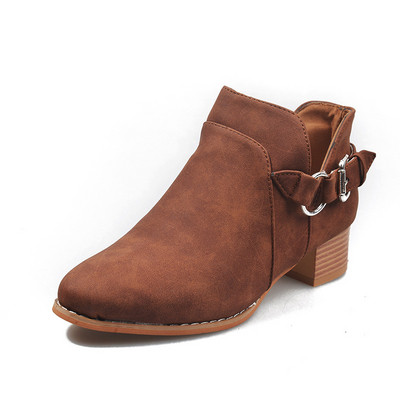 Uus ökoseemisnahast valmistatud vabaajasaapad madala kontsaga