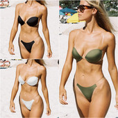 Uus kaheosaline silikoonrihmadega ujumistrikoo mudel