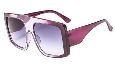 Suured ruudukujulised naiste päikeseprillid