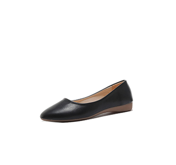 Ежедневни дамски мокасини от еко кожа с равна подметка изчистен модел