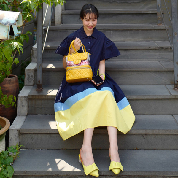 Rochie casual de dama model lung cu maneca scurta