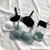 Új modell női csipke melltartó és bikini szett