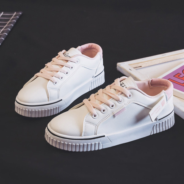 Tenisi casual dama cu sireturi model uni