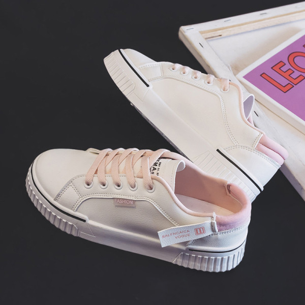 Tenisi casual dama cu sireturi model uni