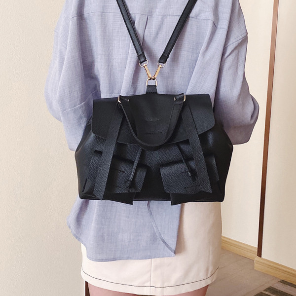 Naiste vabaaja seljakott ökonahast esitaskutega