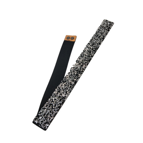 Moodne elastne naiste värviliste kivikestega vöö