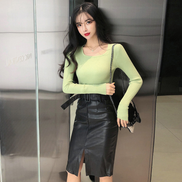 Bluză de damă din catifea, cu mâneci lungi