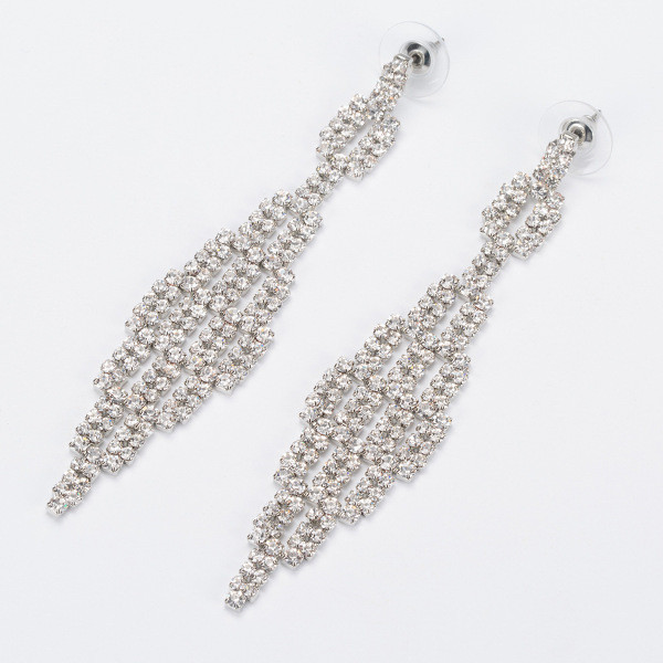 Cercei de damă, din argint, eleganți