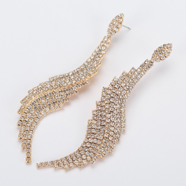 Cercei eleganti de dama din argint cu pietre