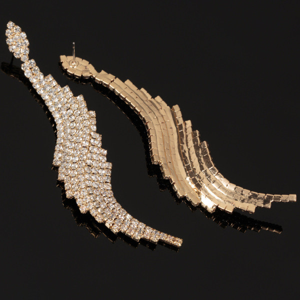 Cercei eleganti de dama din argint cu pietre