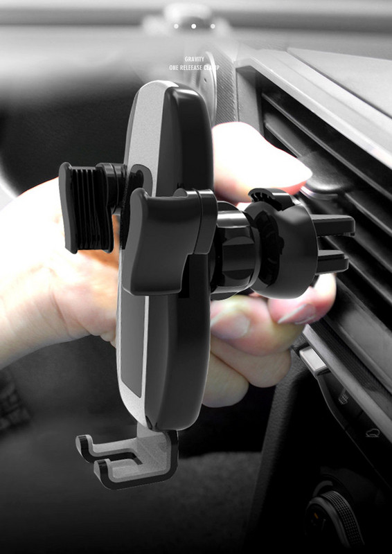 Suport auto pivotant universal - potrivit pentru telefonul mobil