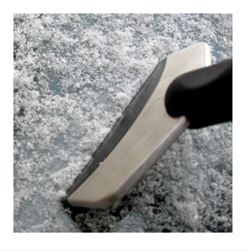 Лопата от неръждаема стомана за отстраняване на сняг от автомобил