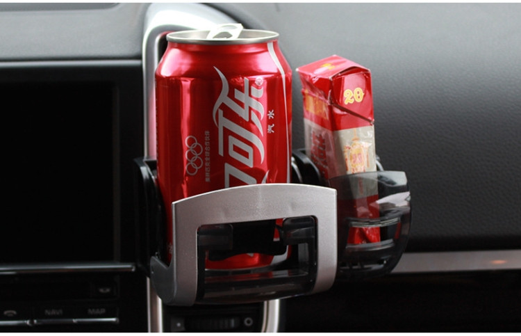 Daugiafunkcis 12,5 * 8 * 5,5 cm dydžio gėrimų ir mobiliųjų telefonų laikiklis
