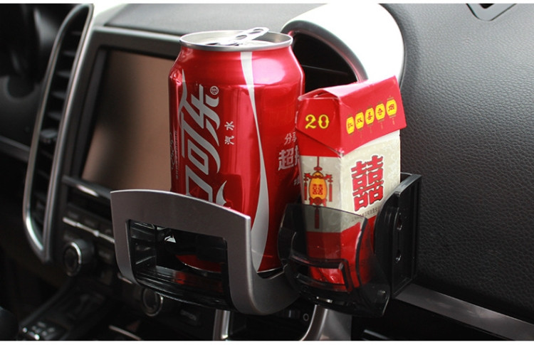 Daugiafunkcis 12,5 * 8 * 5,5 cm dydžio gėrimų ir mobiliųjų telefonų laikiklis