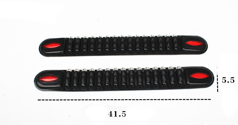 4 vnt. įbrėžimų skydai automobilių buferiams