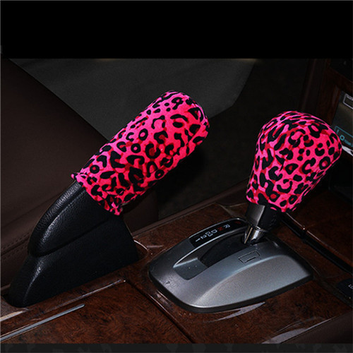 Set de capace pentru frana de mana si transmisie manuala cu model leopard