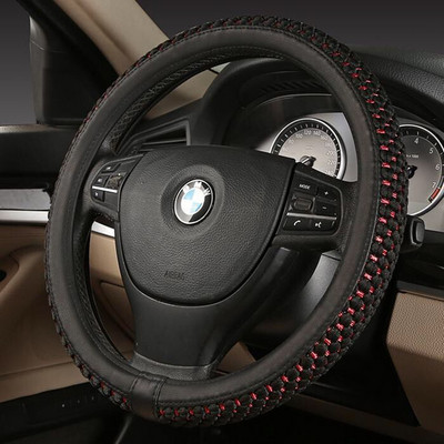 Textile car steering wheel case suitable for Hyundai and Toyota