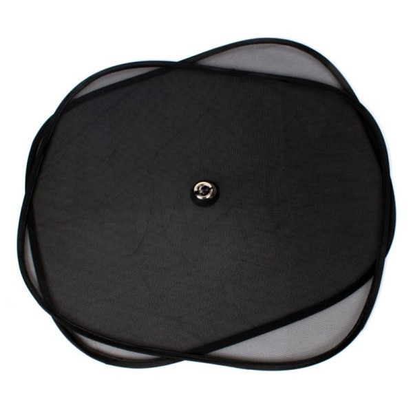 Sklopiva nadstrešnica za auto u crnoj boji