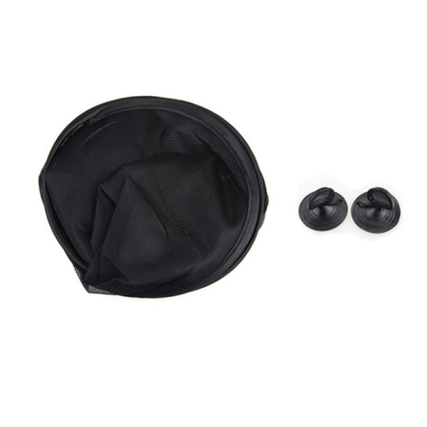 Sklopiva nadstrešnica za auto u crnoj boji