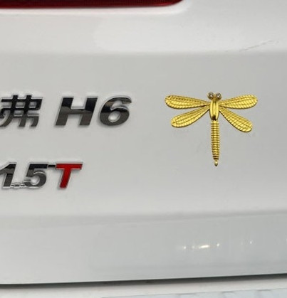 3D fém matrica díszkövekkel autóhoz