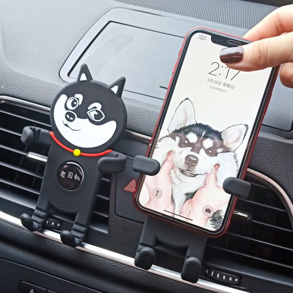 Βάση αυτοκινήτου κατάλληλη για κινητό τηλέφωνο σε σχήμα σκύλου - τέσσερα μοντέλα