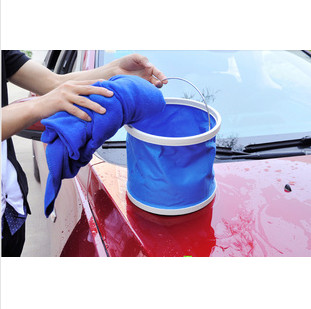 Автомобилна преносима сгъваема кофа за миене на автомобили