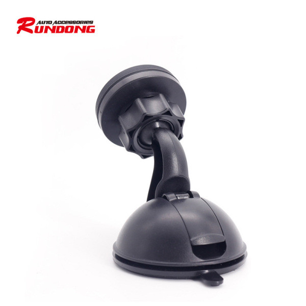 360 fokban forgatható mágneses állvány mobiltelefonhoz és navigációhoz fekete színben