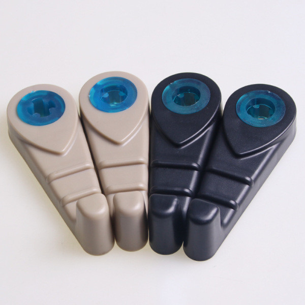 Plastikinė automobilinės kėdutės pakaba, tinkanti drabužiams ir rankinėms