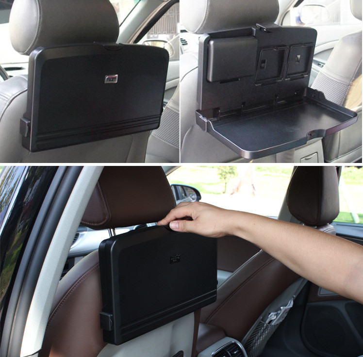 Patogus sulankstomas staliukas automobilinei kėdutei tinka maistui ir gėrimams