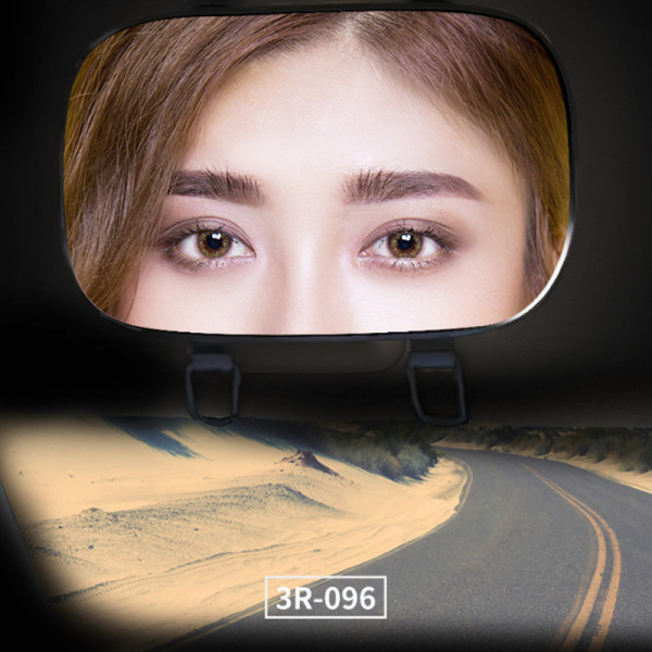 Universalus veidrodis, tinkantis automobilio saulės skėčiui