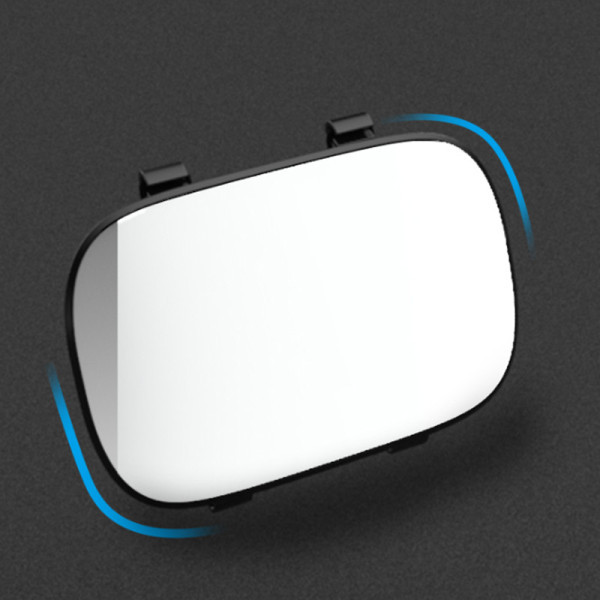 Universalus veidrodis, tinkantis automobilio saulės skėčiui