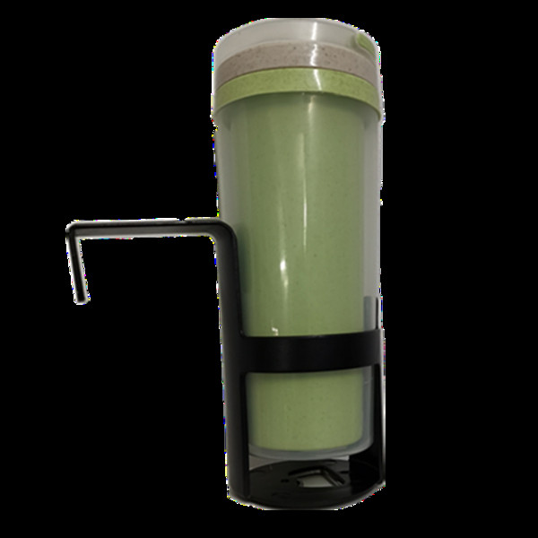 Plastikinis automobilinis laikiklis, tinkantis gėrimams