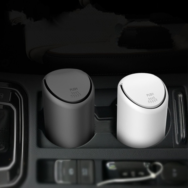 Kahes värvitoonis autole sobiv silikoonist prügikast