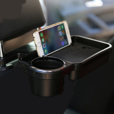 Convenient plastic dashboard for car with mobile phone holder and beverage cup