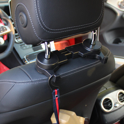 Multifunctional hook for car seat back