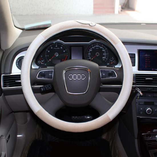 Puha védő kormányburkolat 38 cm átmérőjű