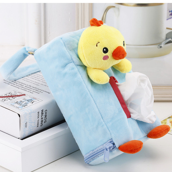 Szalvéta adagoló plüssjáték formájában