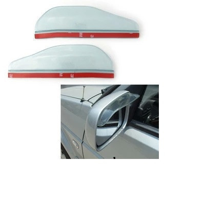 Dviejų universalių apsaugos nuo lietaus komplektas automobilio veidrodėliams